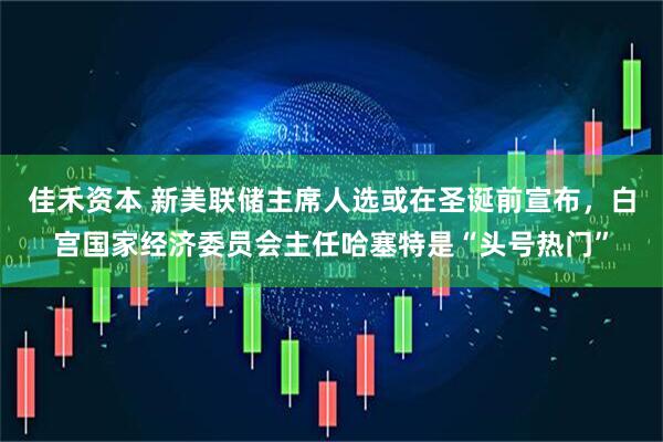 佳禾资本 新美联储主席人选或在圣诞前宣布，白宫国家经济委员会主任哈塞特是“头号热门”