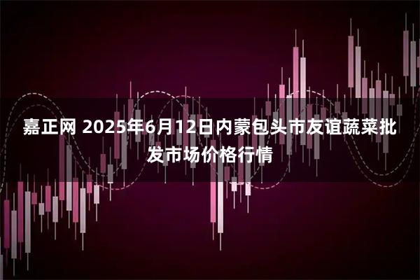 嘉正网 2025年6月12日内蒙包头市友谊蔬菜批发市场价格行情